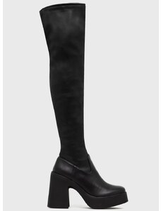 Elegantni škornji Steve Madden Clifftop ženski, črna barva