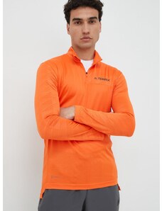 Športni pulover adidas TERREX Multi moški, oranžna barva