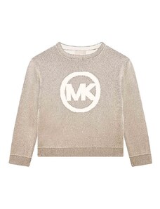Otroški pulover Michael Kors zlata barva
