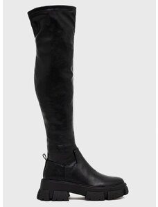 Elegantni škornji Steve Madden Riveredge ženski, črna barva