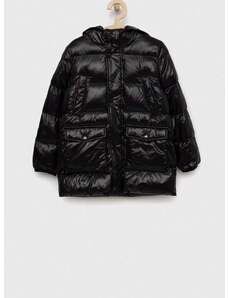 Otroška jakna Geox črna barva