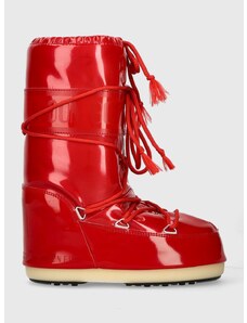 Otroške snežke Moon Boot rdeča barva