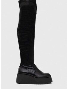Elegantni škornji Steve Madden Phaeline ženski, črna barva