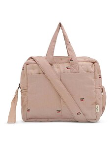 Konges Sløjd torba za voziček za punčke roza barva