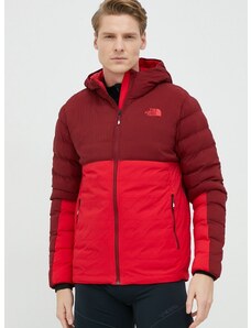 Športna jakna The North Face ThermoBall 50/50 rdeča barva