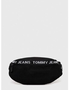 Opasna torbica Tommy Jeans črna barva
