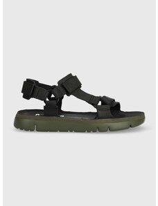 Usnjeni sandali Camper Oruga Sandal moški, črna barva, K100416.020