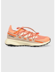 Čevlji adidas TERREX Voyager 21 ženski, oranžna barva