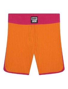 Otroške kratke hlače Dkny oranžna barva