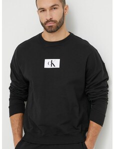 Bombažna majica Calvin Klein Underwear črna barva