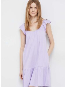 Obleka GAP vijolična barva