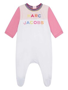 Pajac za dojenčka Marc Jacobs roza barva