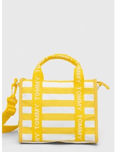 Otroška torbica Tommy Hilfiger rumena barva