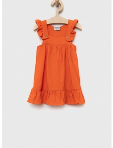 Obleka za dojenčka Birba&Trybeyond oranžna barva