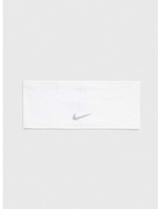 Naglavni trak Nike bela barva