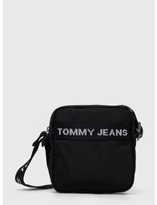 Torbica za okoli pasu Tommy Jeans črna barva