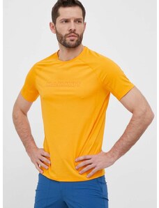 Športna kratka majica Mammut Selun FL oranžna barva