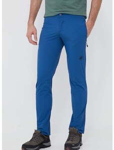 Outdooor hlače Mammut Runbold Light mornarsko modra barva