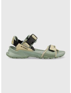 Sandali adidas TERREX Hydroterra zelena barva