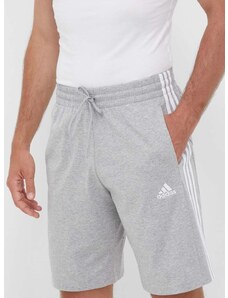 Kratke hlače adidas moški, siva barva