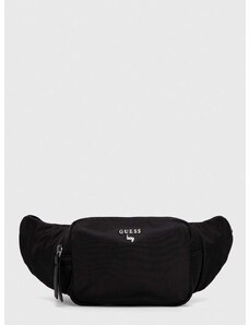 Otroška opasna torbica Guess črna barva