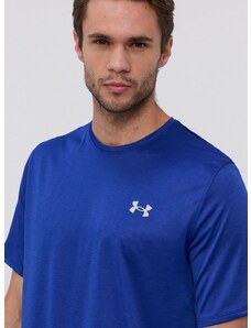T-shirt Under Armour moški, mornarsko modra barva