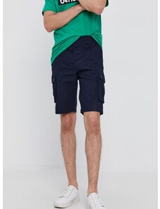Kratke hlače United Colors of Benetton moške, mornarsko modra barva