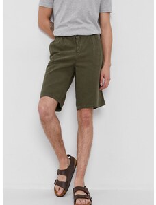 Kratke hlače Sisley moške, zelena barva