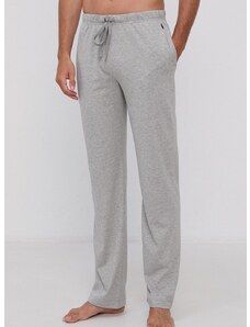 Pižama hlače Polo Ralph Lauren moško, siva barva