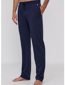 Pižama hlače Polo Ralph Lauren moško, mornarsko modra barva
