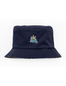 Dvostranski klobuk HUF mornarsko modra barva