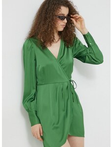 Obleka Abercrombie & Fitch zelena barva,