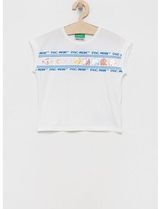 Otroški bombažen t-shirt United Colors of Benetton