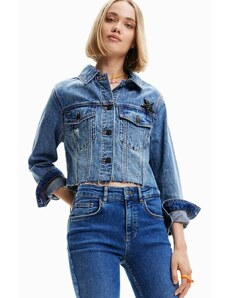 Otroška jeans jakna Desigual ženska