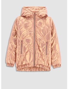 Otroška jakna Coccodrillo roza barva