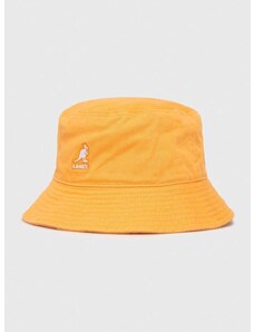 Bombažni klobuk Kangol oranžna barva