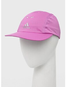 Kapa s šiltom adidas Performance roza barva