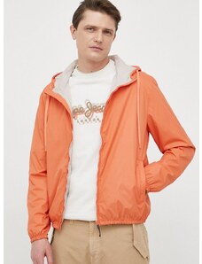 Jakna United Colors of Benetton moška, oranžna barva