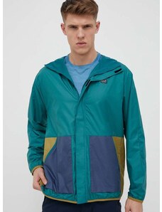 Vodoodporna jakna New Balance All Terrain moška, zelena barva