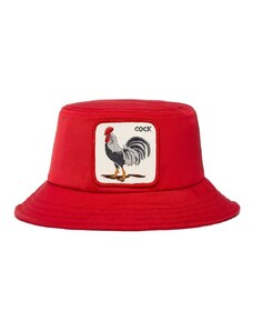 Bombažni klobuk Goorin Bros rdeča barva