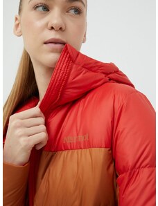 Puhasta športna jakna Marmot Guides Down rjava barva