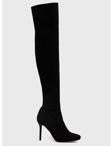 Elegantni škornji Aldo Halobrennon ženski, črna barva