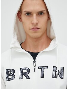 Športni pulover Burton Crown bela barva