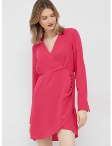 Obleka Vero Moda roza barva,