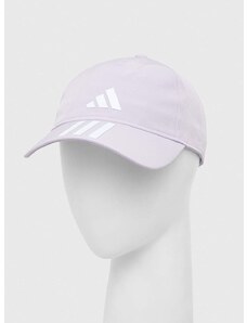 Kapa s šiltom adidas Performance vijolična barva