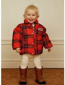Otroška jakna Mini Rodini rdeča barva