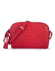 Usnjena torbica Tous rdeča barva