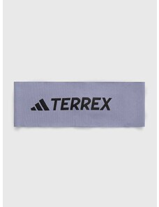 Naglavni trak adidas TERREX vijolična barva