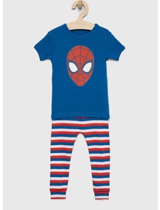 Otroška bombažna pižama GAP x Marvel