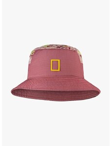 Otroški bombažni klobuk Buff roza barva